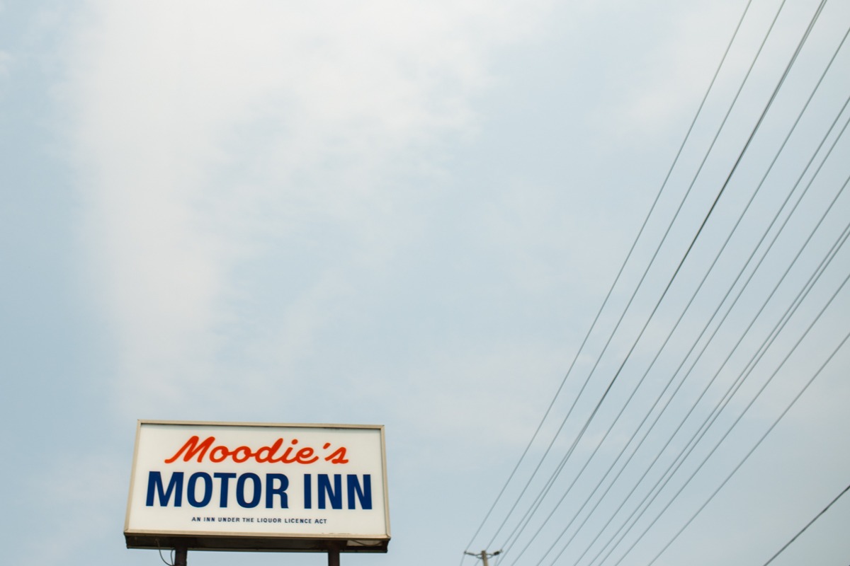 Exterior photo of Moodies Motor Inn, Ajax, ON Photo by Shay Conroy