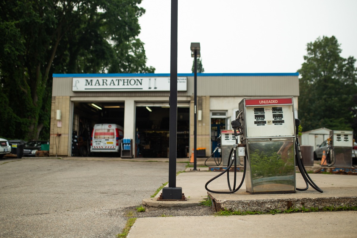 Exterior photo of Marathon Gas, Ajax. Photo by Shay Conroy