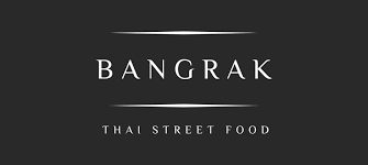 Bangrak thai street food logo.