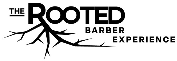 The Rooted Barber Experience logo.